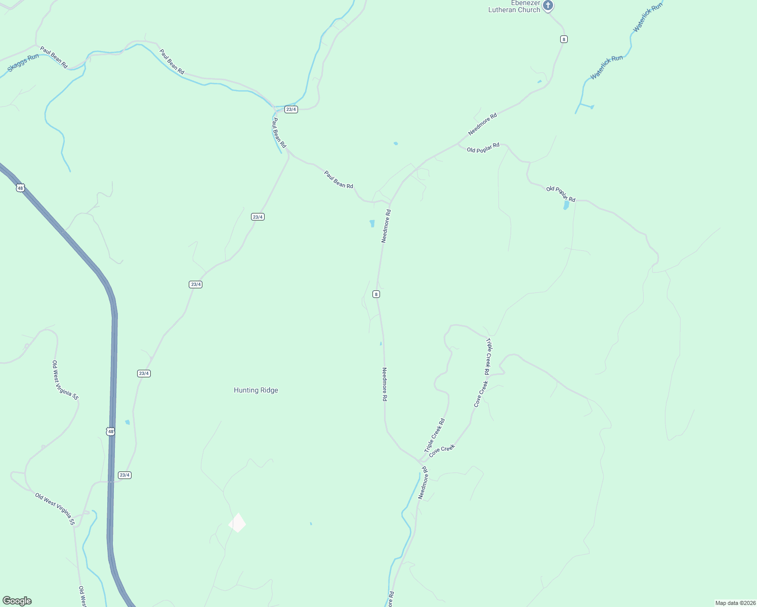 map of restaurants, bars, coffee shops, grocery stores, and more near 2906 Needmore Road in Baker