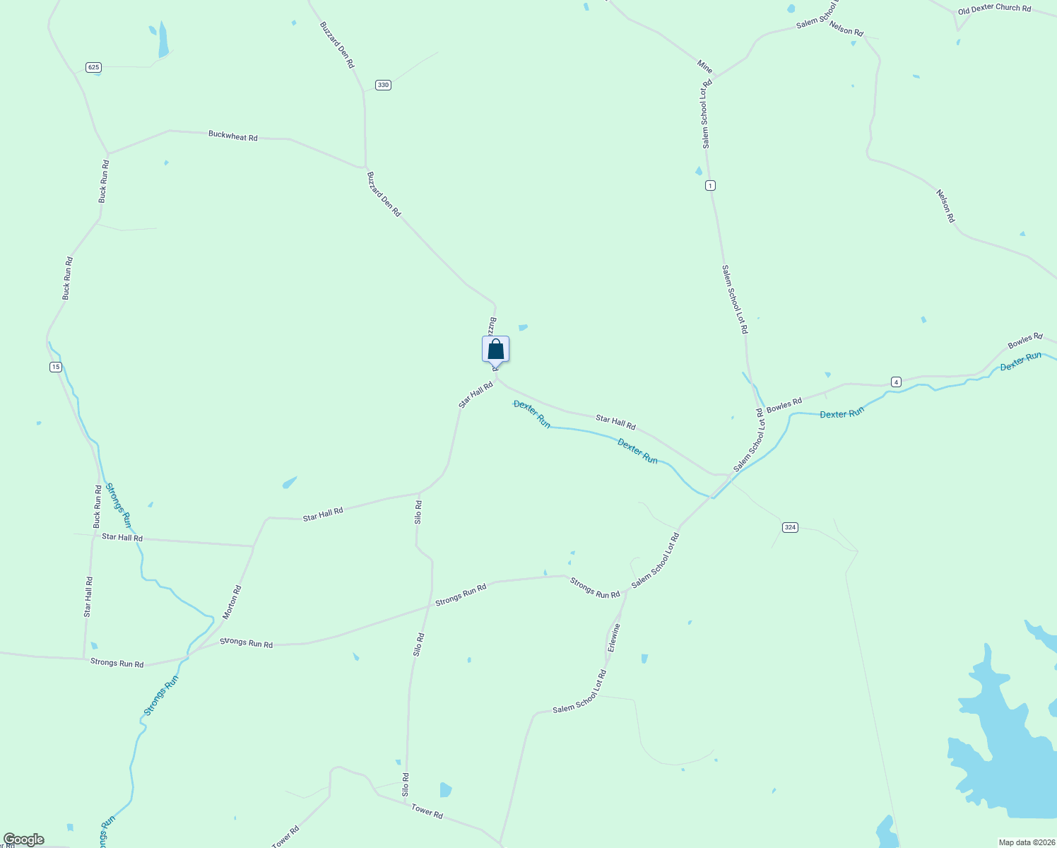 map of restaurants, bars, coffee shops, grocery stores, and more near 27769 Star Hall Road in Langsville