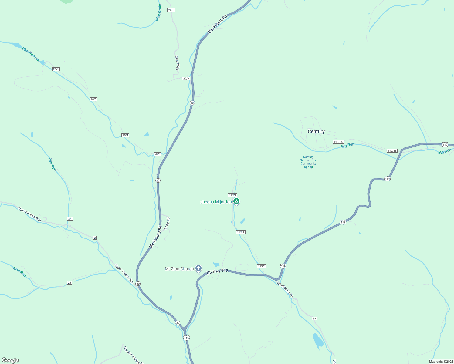 map of restaurants, bars, coffee shops, grocery stores, and more near 721 County Route 119/1 in Volga