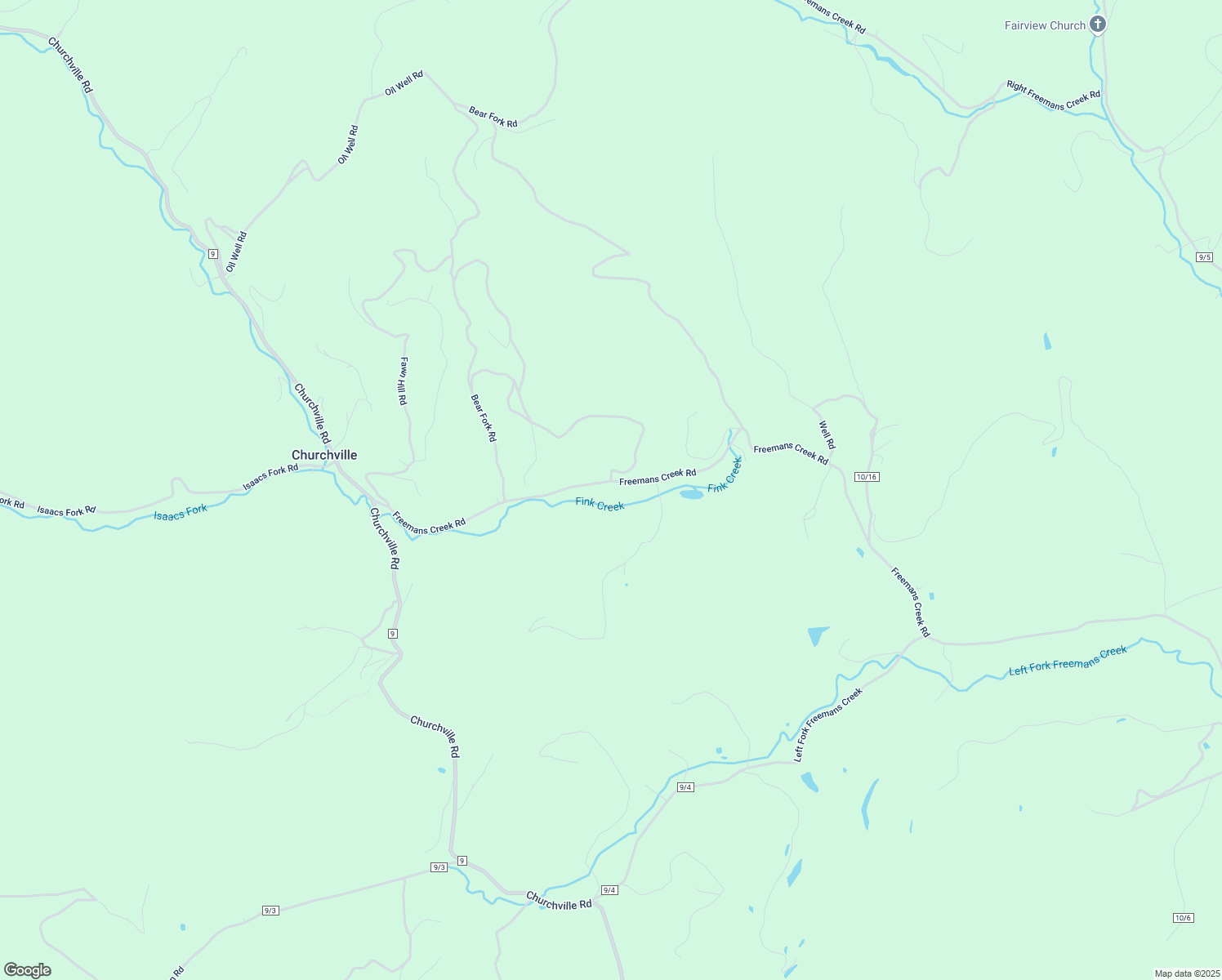 map of restaurants, bars, coffee shops, grocery stores, and more near 385 Churchville Road in Camden