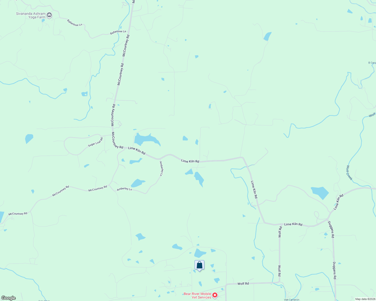 map of restaurants, bars, coffee shops, grocery stores, and more near 14528 Lime Kiln Road in Grass Valley