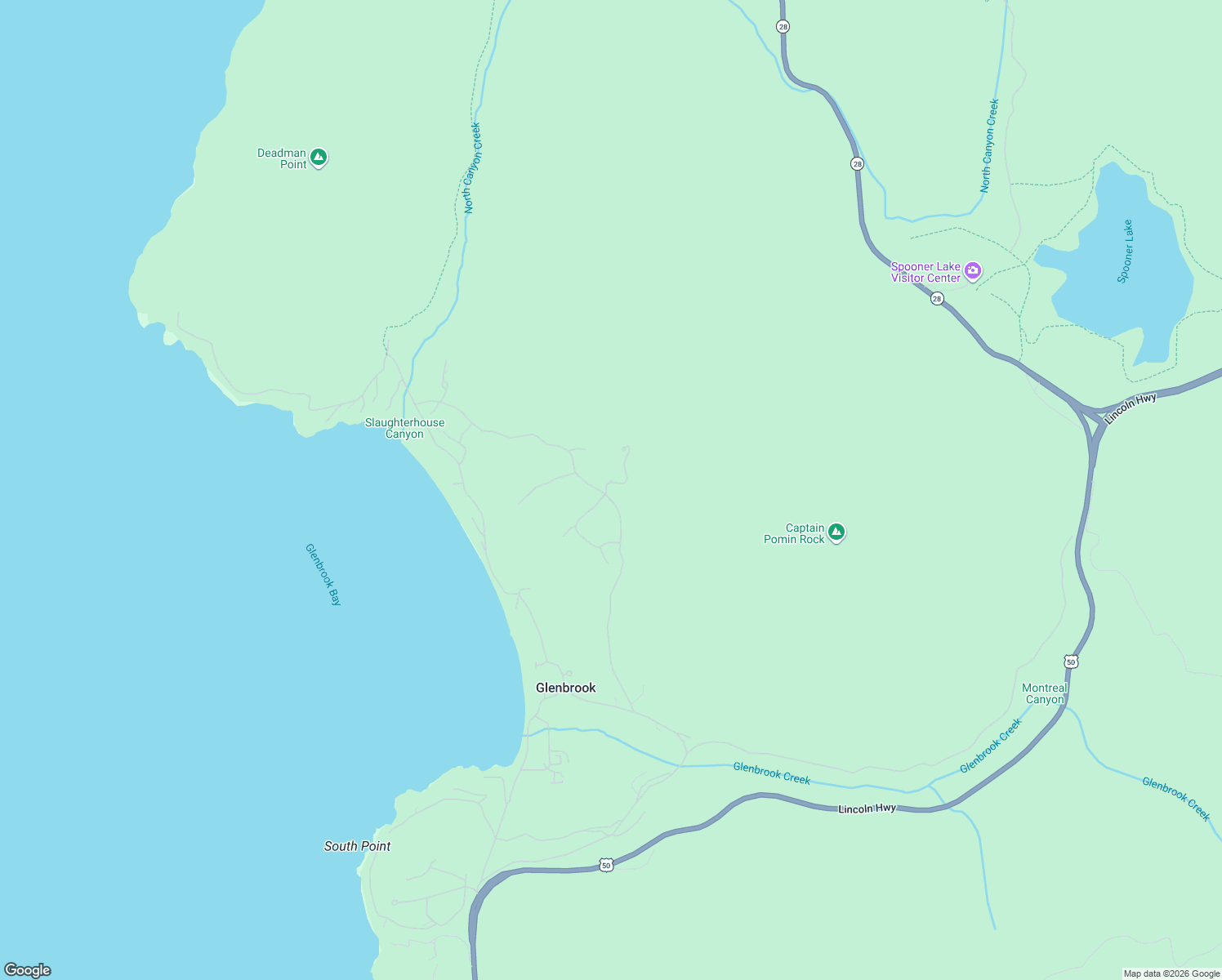 map of restaurants, bars, coffee shops, grocery stores, and more near 2147 The Back Road in Glenbrook