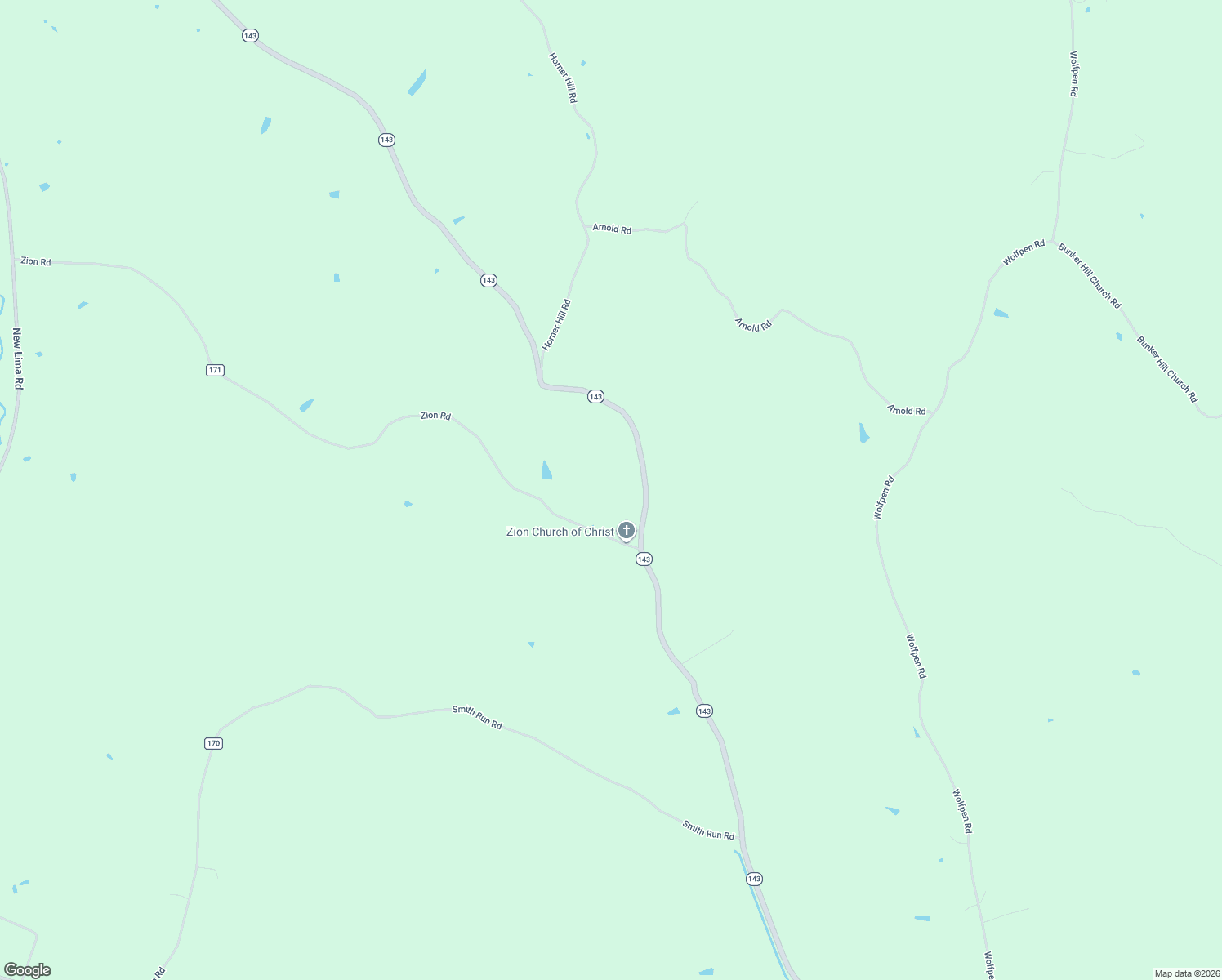 map of restaurants, bars, coffee shops, grocery stores, and more near 37319 Ohio 143 in Pomeroy