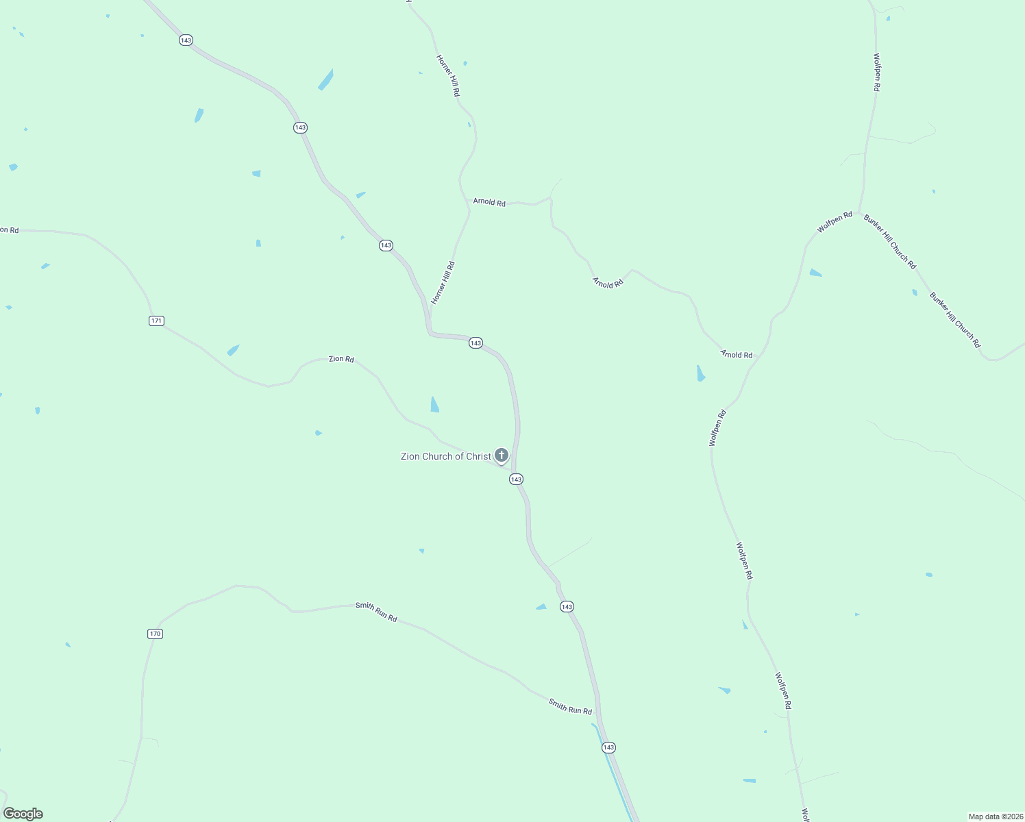 map of restaurants, bars, coffee shops, grocery stores, and more near 37319 Ohio 143 in Pomeroy