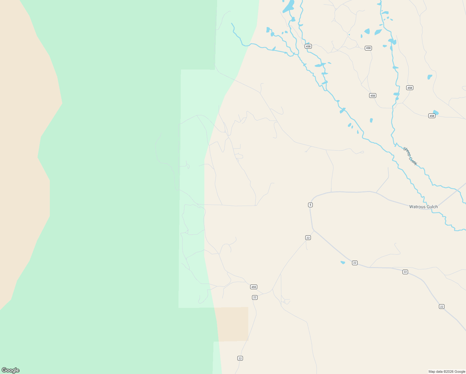 map of restaurants, bars, coffee shops, grocery stores, and more near 84 Piney Road in Guffey