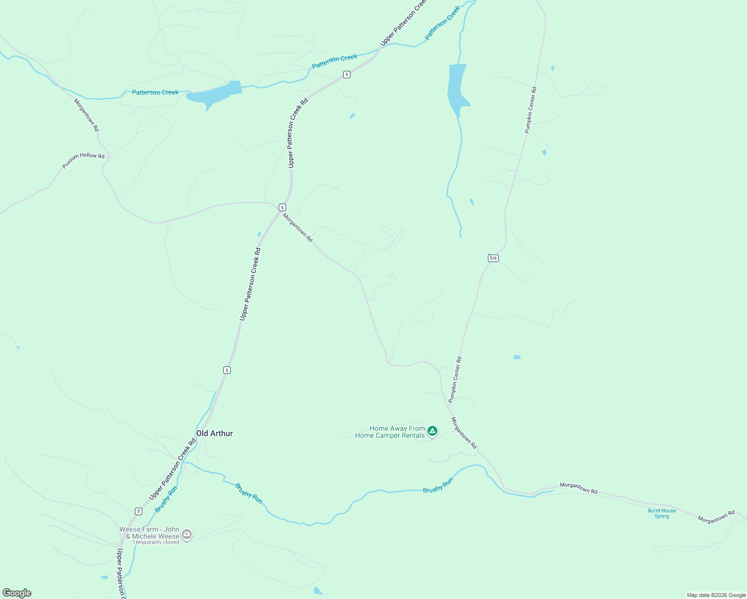 map of restaurants, bars, coffee shops, grocery stores, and more near 4344 Morgantown-East Road in Petersburg