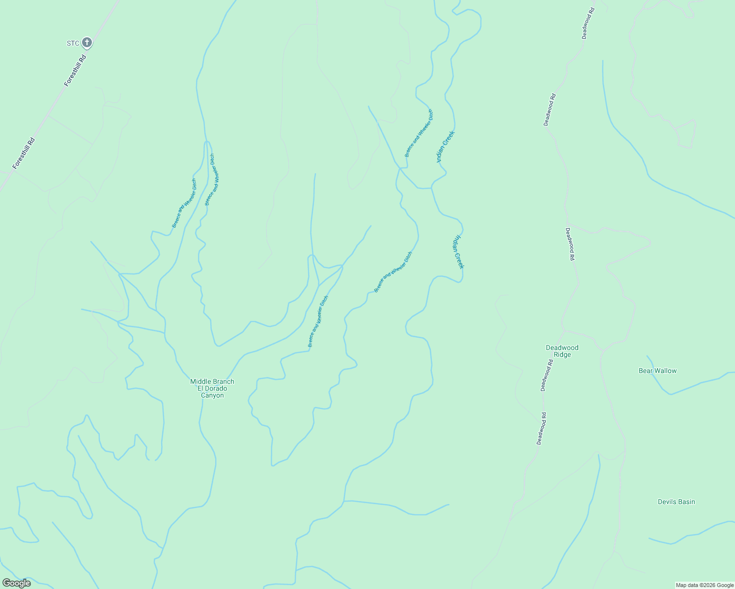 map of restaurants, bars, coffee shops, grocery stores, and more near 36100 Foresthill Road in Foresthill