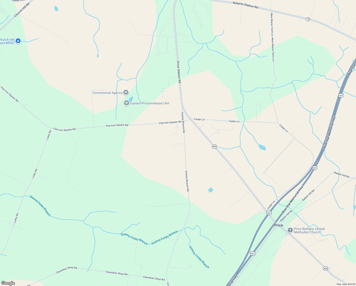 map of restaurants, bars, coffee shops, grocery stores, and more near 154-234 Granny Branch Road in Church Hill
