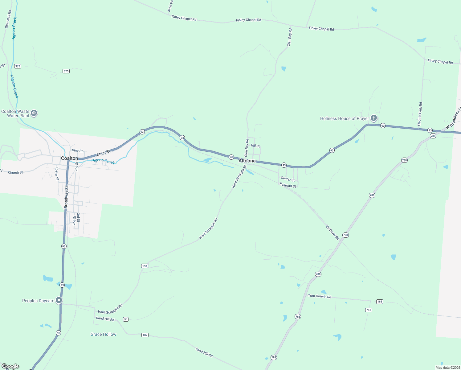 map of restaurants, bars, coffee shops, grocery stores, and more near 1497 Hard Scrapple Road in Wellston