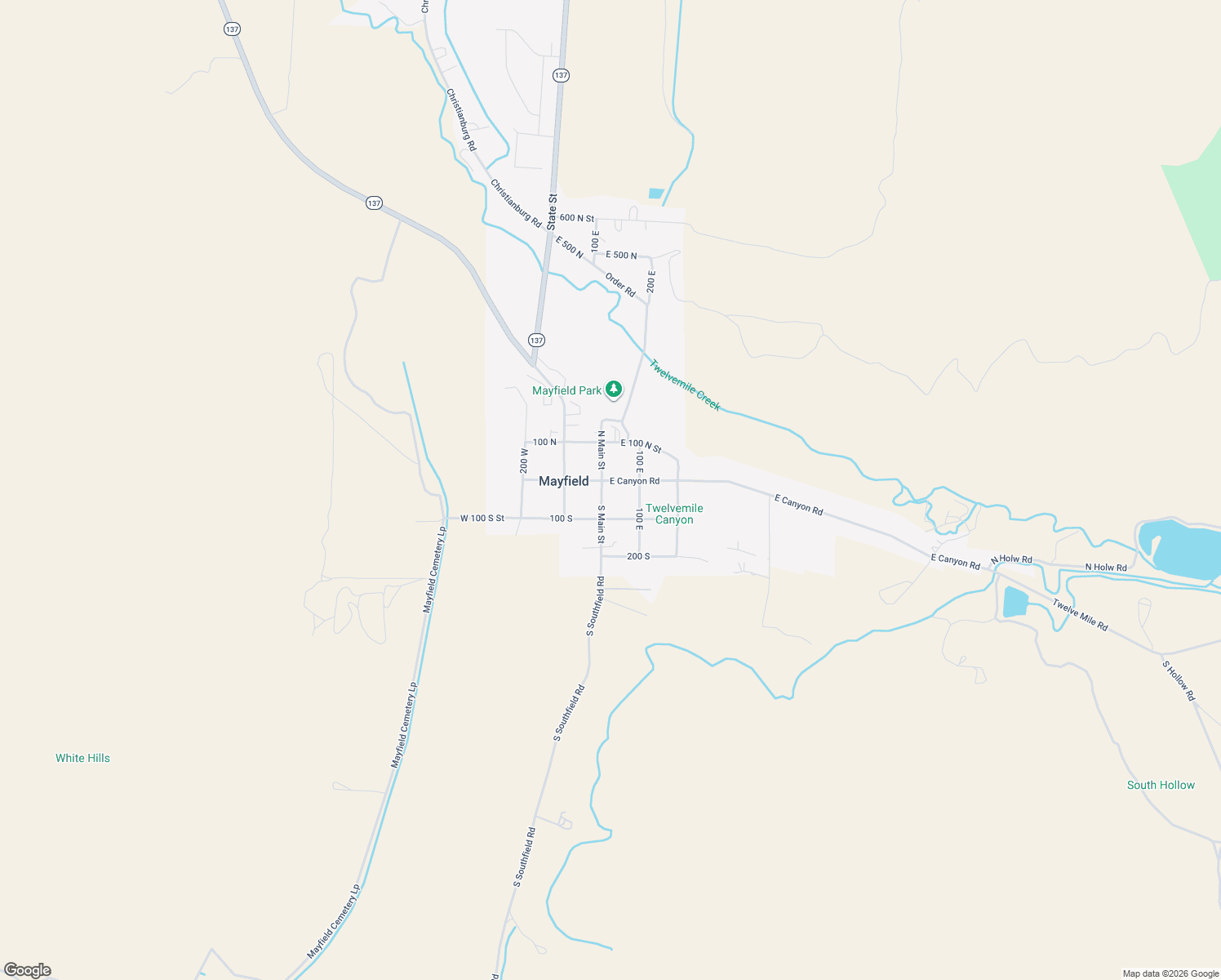 map of restaurants, bars, coffee shops, grocery stores, and more near 11 South Main Street in Manti