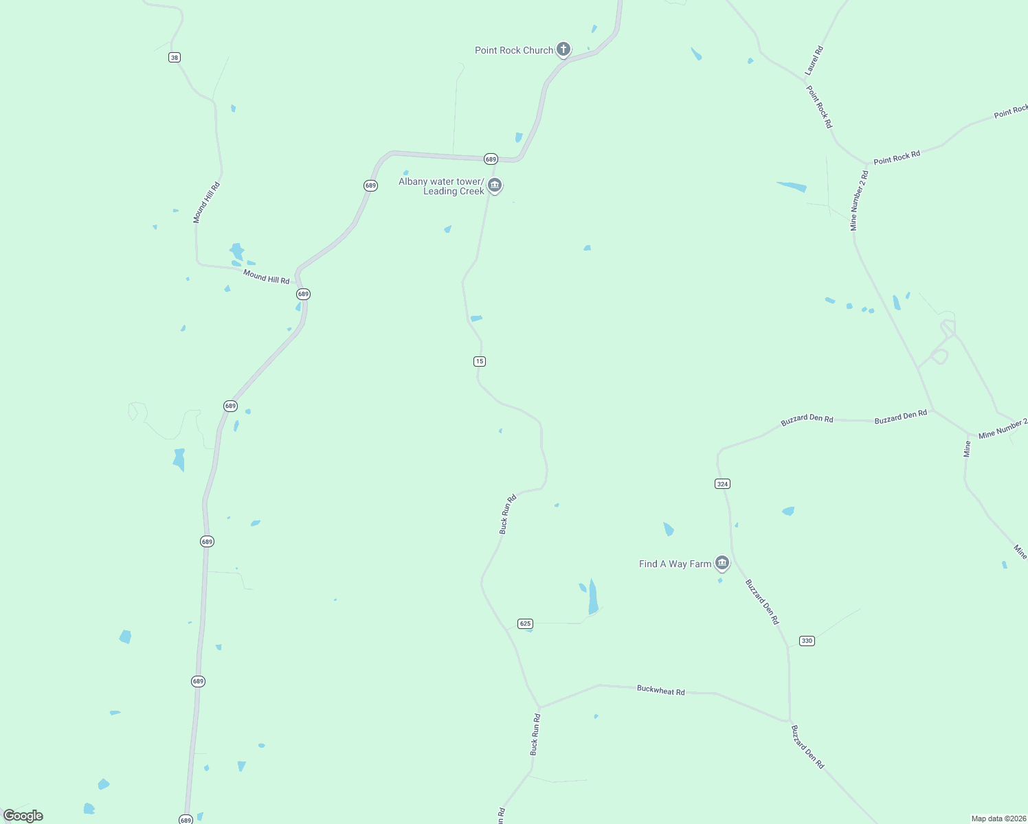 map of restaurants, bars, coffee shops, grocery stores, and more near 37247 Buck Run Road in Langsville