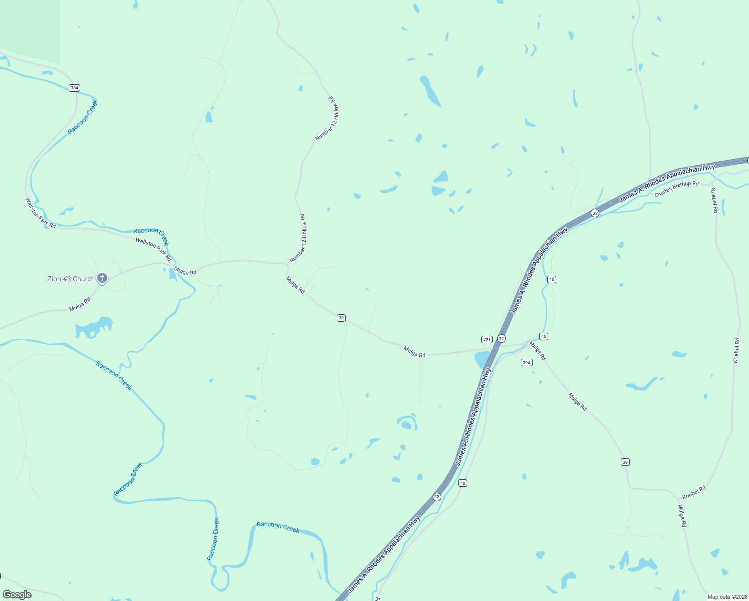 map of restaurants, bars, coffee shops, grocery stores, and more near 2321 Mulga Road in Wellston