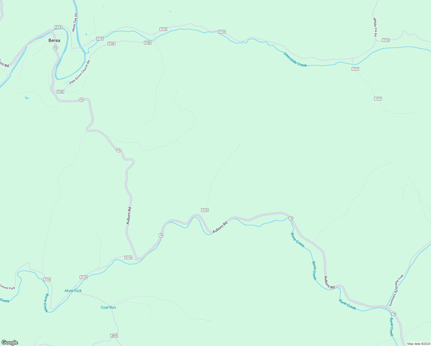 map of restaurants, bars, coffee shops, grocery stores, and more near in Berea
