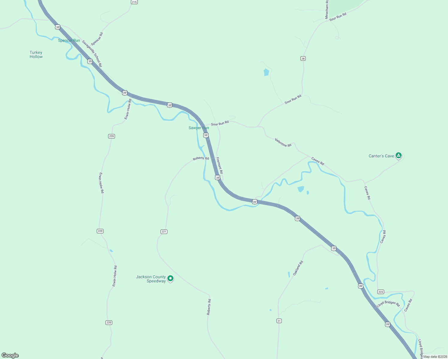 map of restaurants, bars, coffee shops, grocery stores, and more near 58 Fremont Road in Jackson