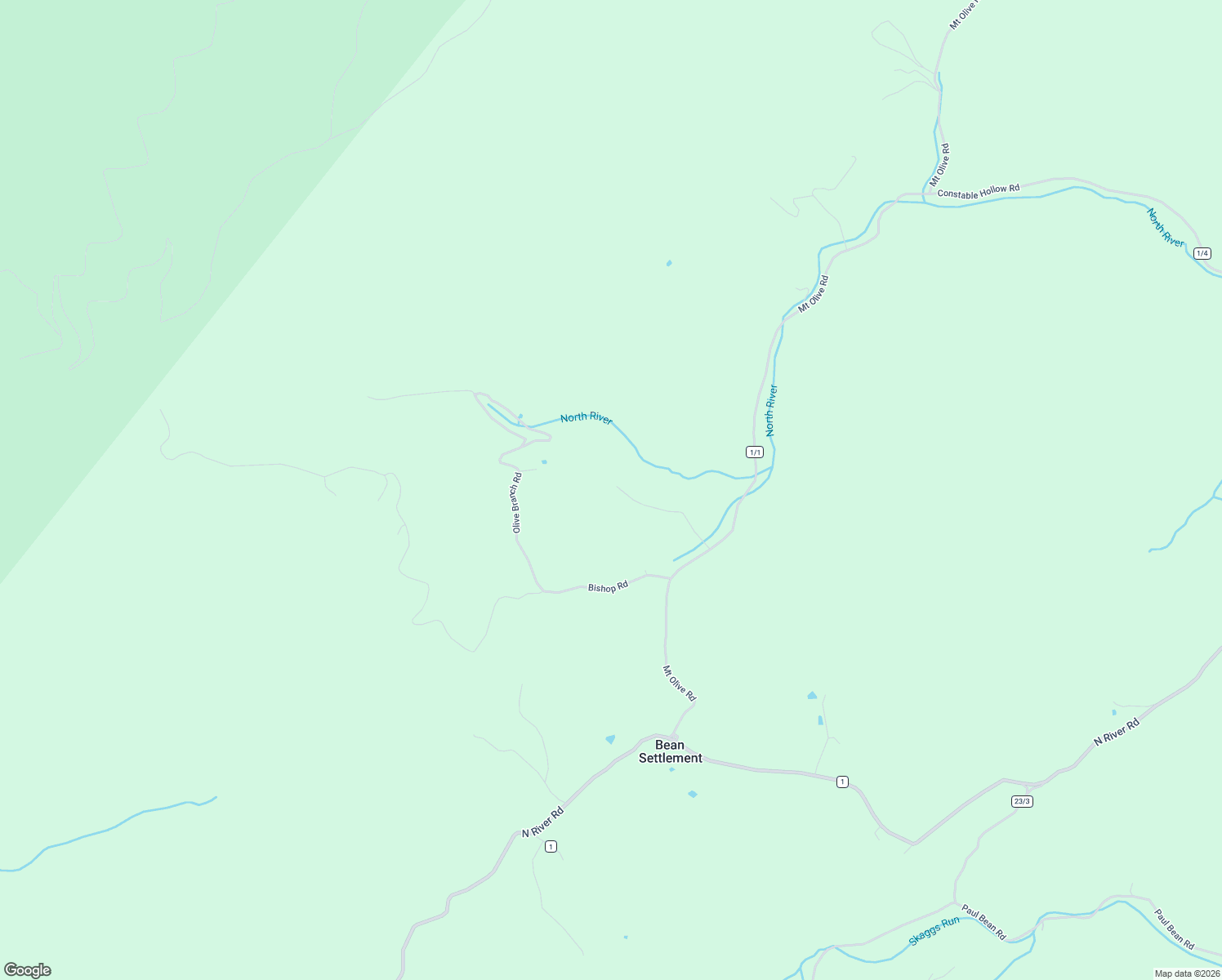map of restaurants, bars, coffee shops, grocery stores, and more near 592 Olive Branch Road in Moorefield