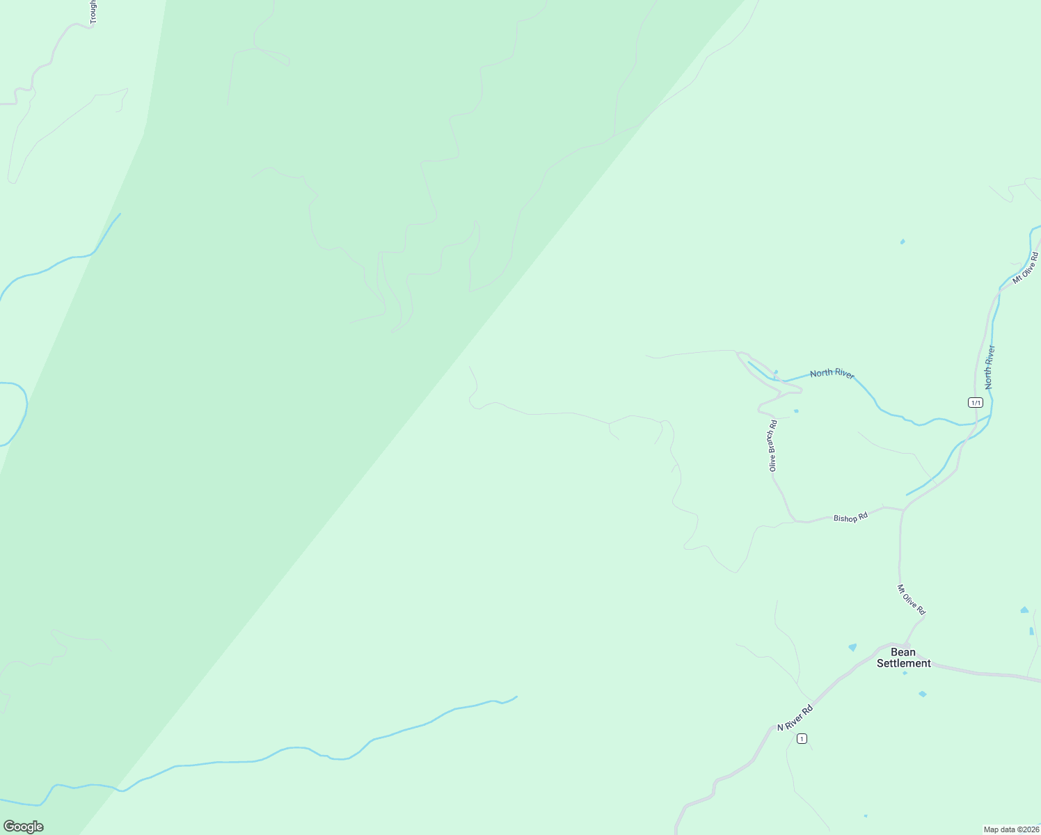 map of restaurants, bars, coffee shops, grocery stores, and more near in Bean Settlement