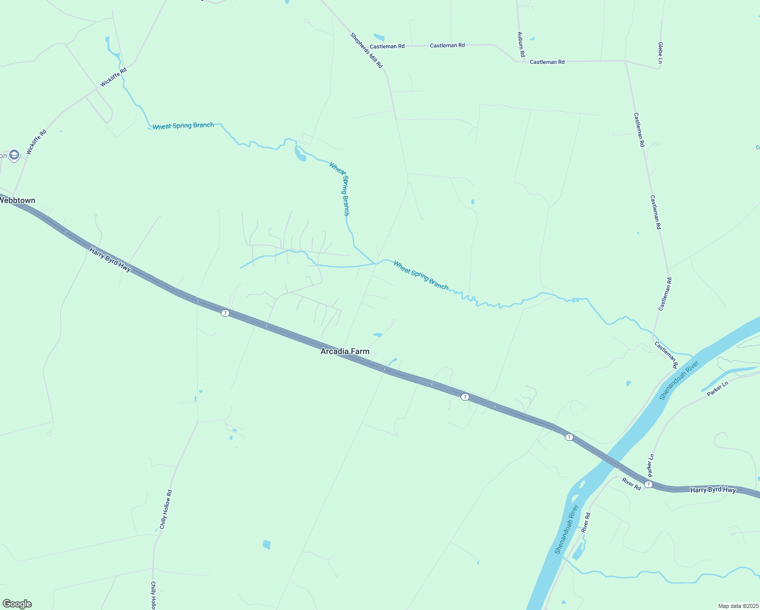 map of restaurants, bars, coffee shops, grocery stores, and more near 238 Shepherds Mill Road in Berryville