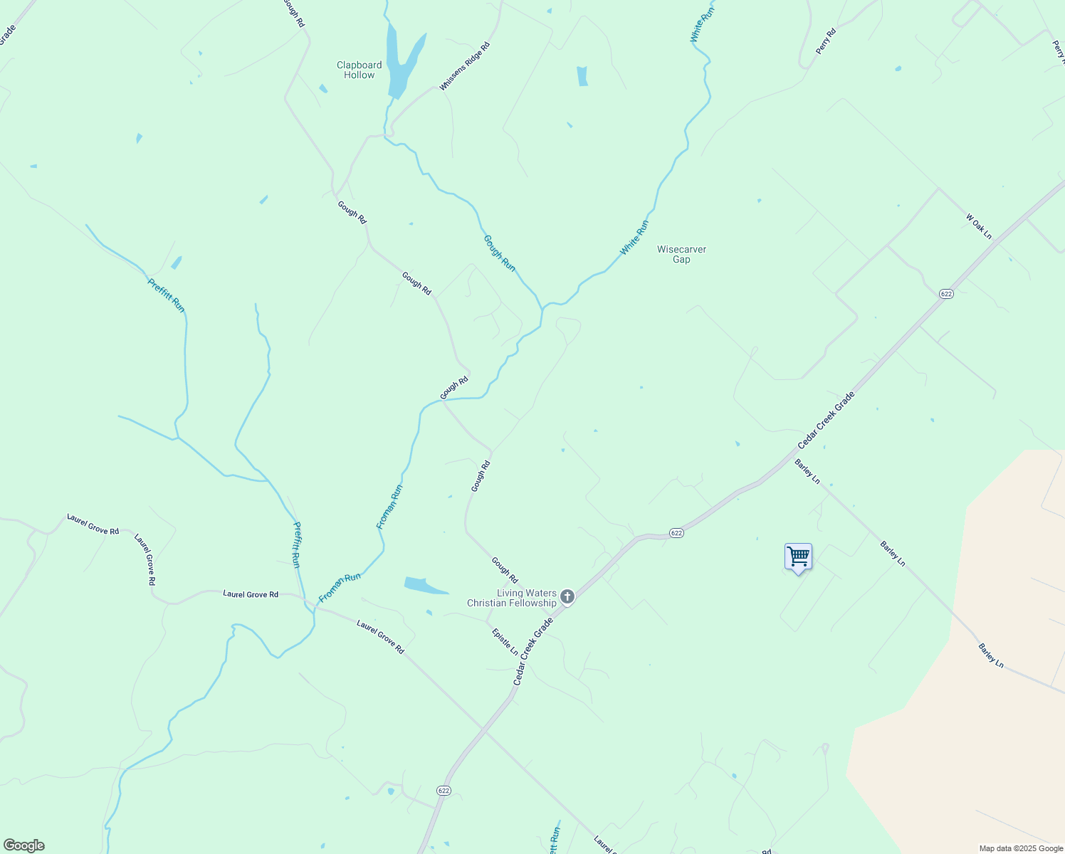 map of restaurants, bars, coffee shops, grocery stores, and more near 166 Whistlewood Lane in Winchester
