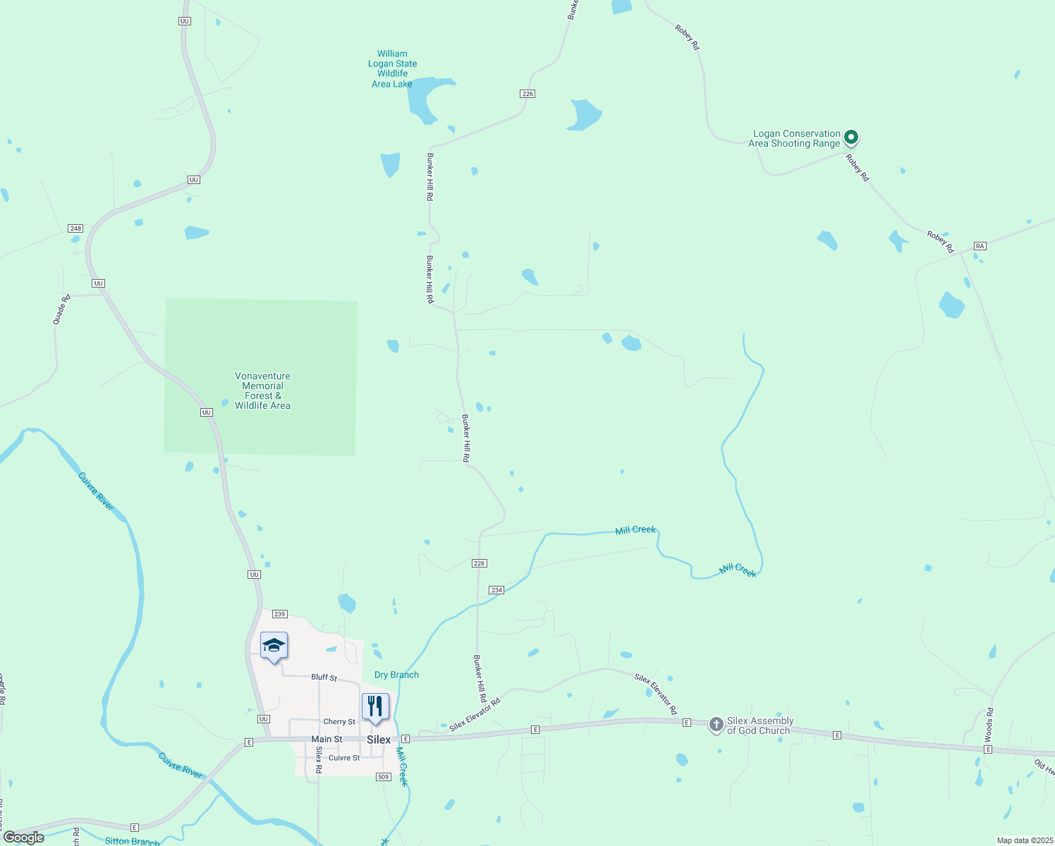 300 Bunker Hill Road, Silex MO Walk Score