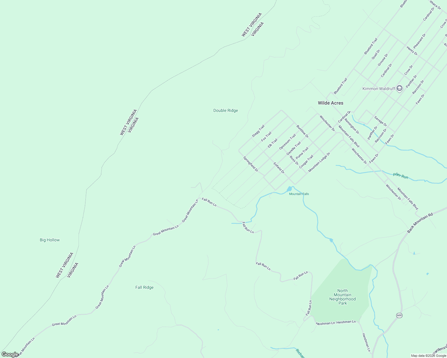 map of restaurants, bars, coffee shops, grocery stores, and more near 617 Fox Trail in Winchester