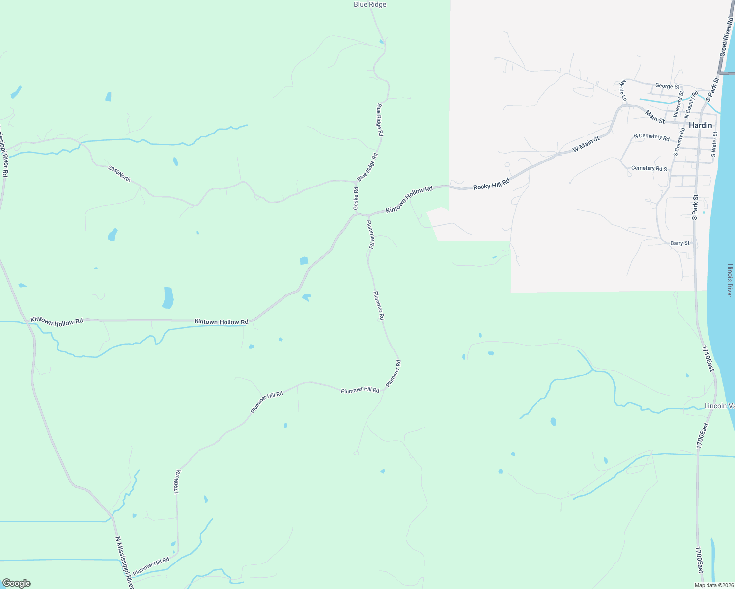 map of restaurants, bars, coffee shops, grocery stores, and more near in Hardin