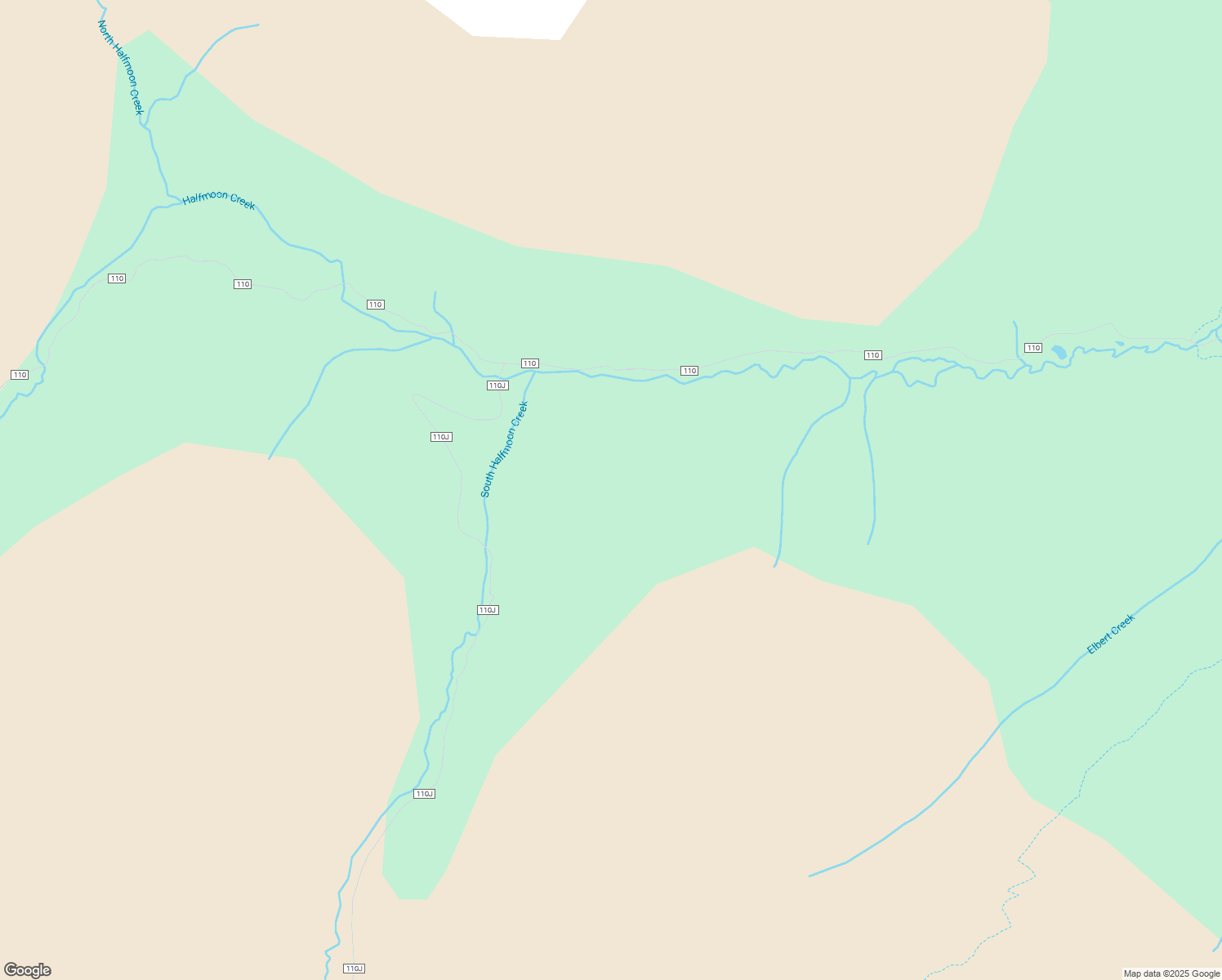 map of restaurants, bars, coffee shops, grocery stores, and more near Halfmoon Road in Leadville