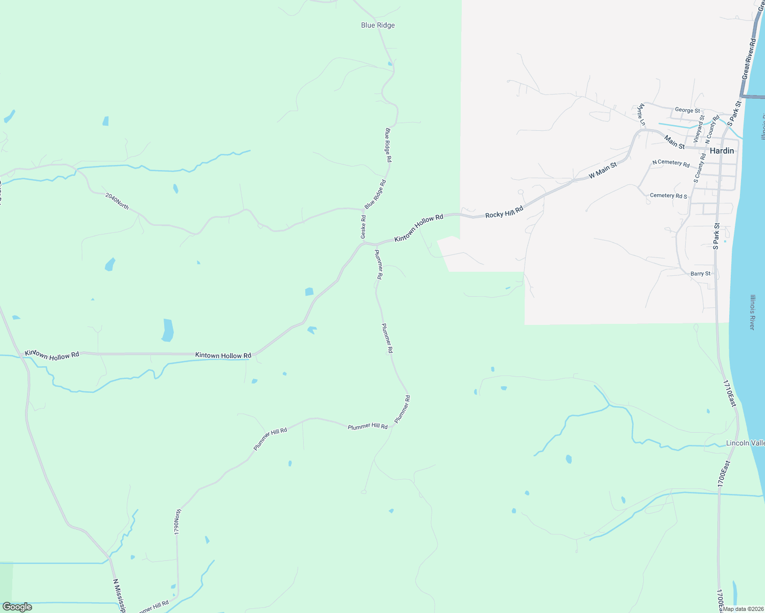 map of restaurants, bars, coffee shops, grocery stores, and more near in Hardin