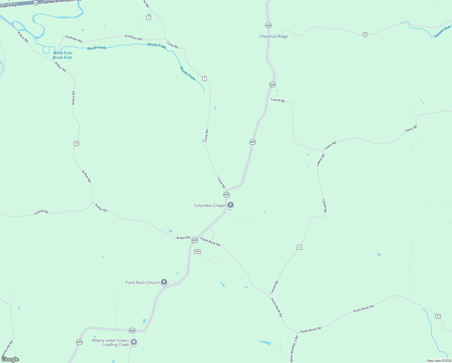 map of restaurants, bars, coffee shops, grocery stores, and more near 38054 Cone Road in Albany