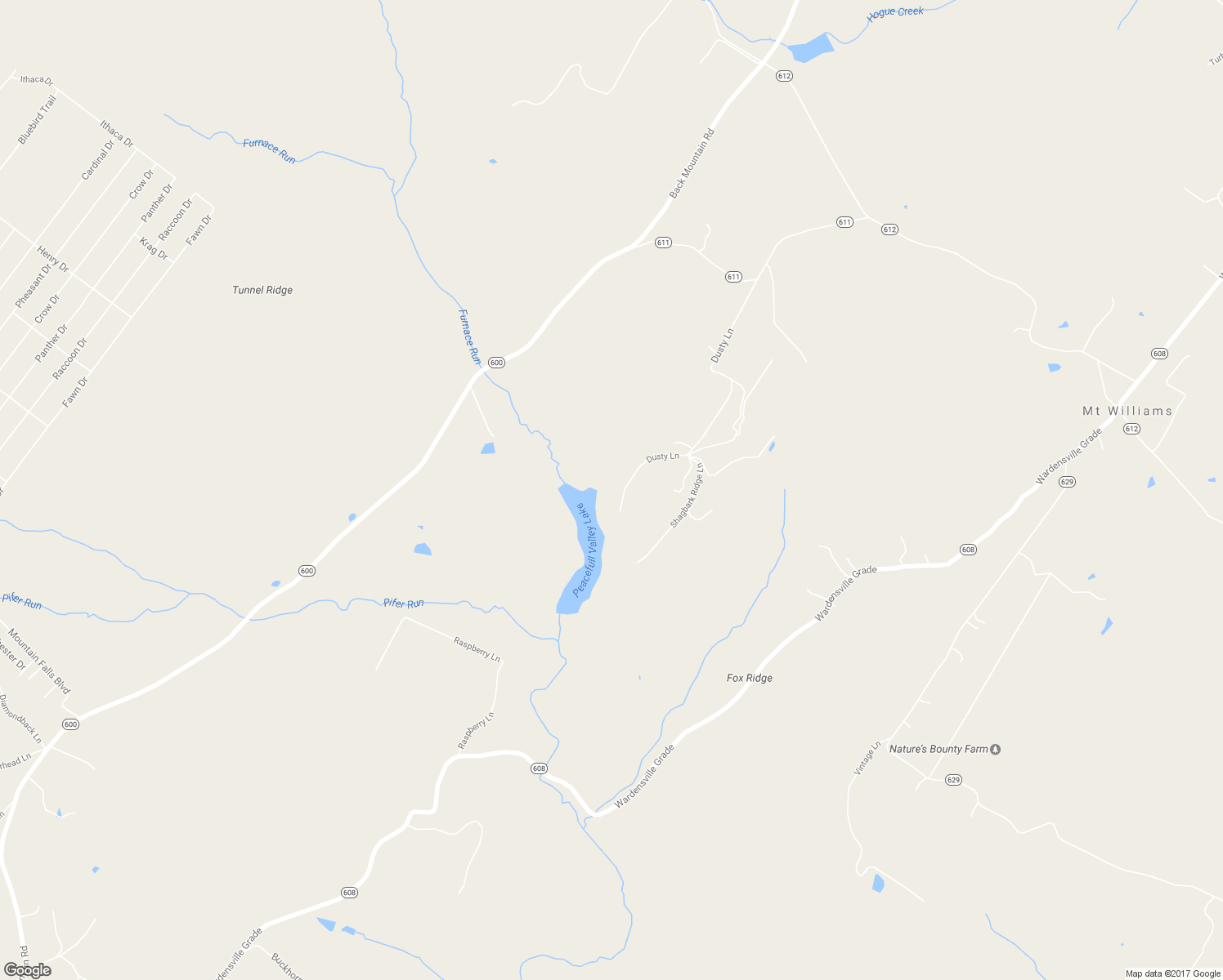 map of restaurants, bars, coffee shops, grocery stores, and more near 534 Dusty Lane in Winchester
