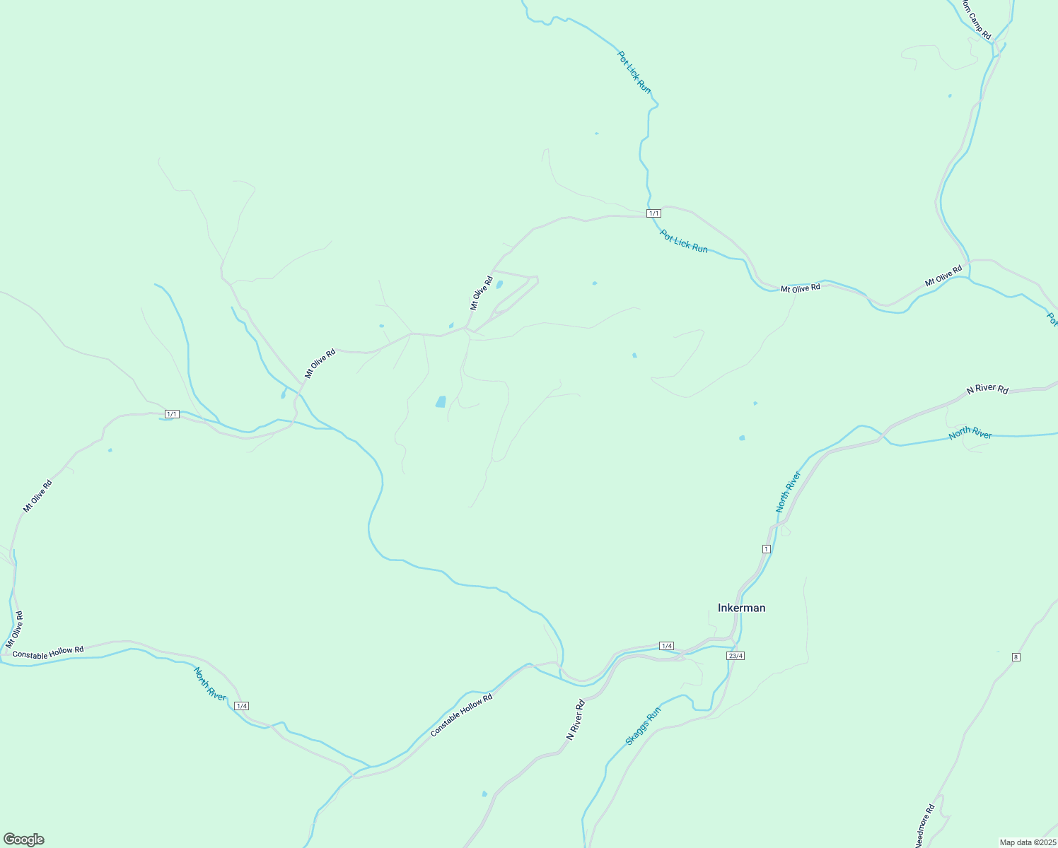 map of restaurants, bars, coffee shops, grocery stores, and more near 752 Shade Valley Road in Rio