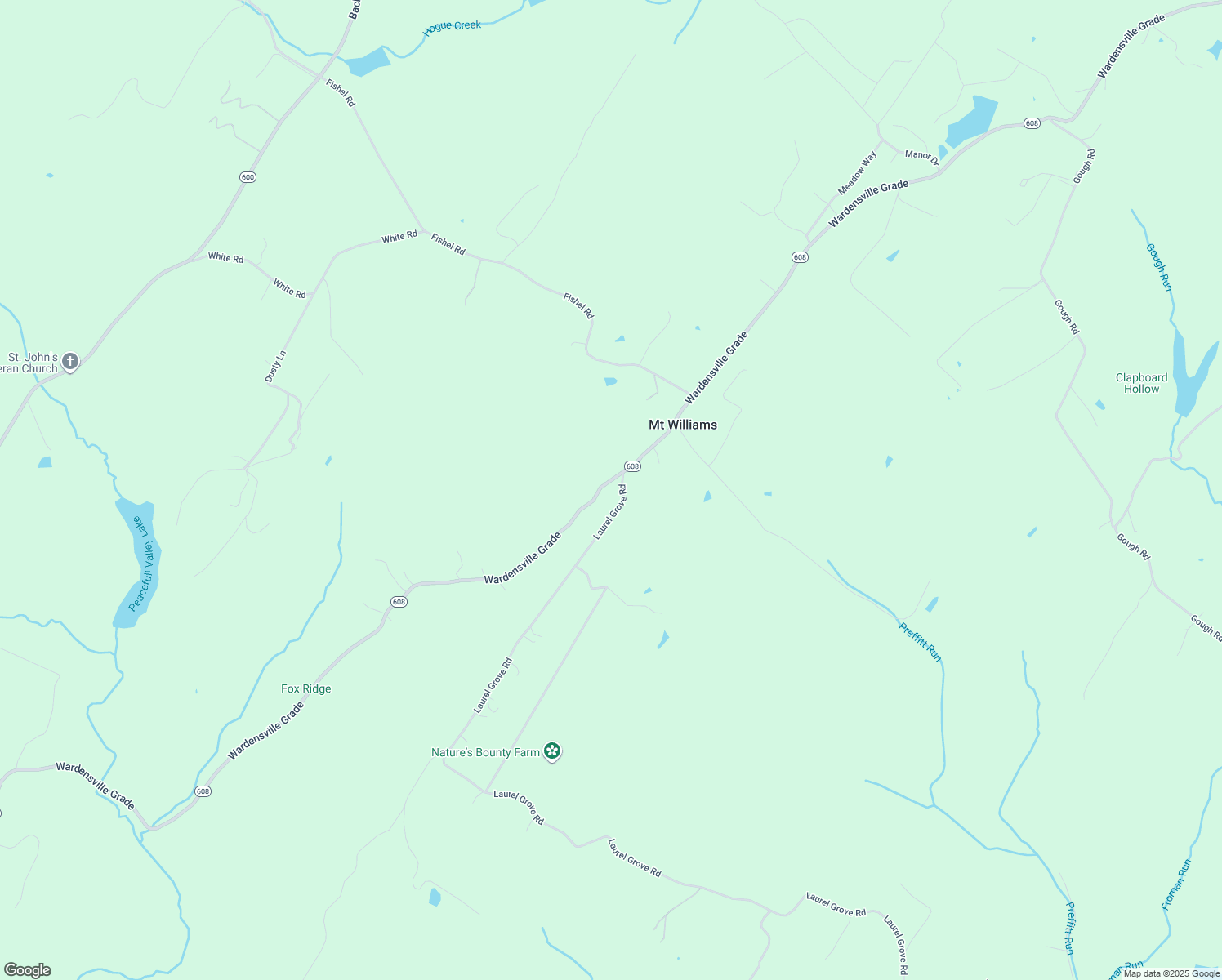 map of restaurants, bars, coffee shops, grocery stores, and more near 3220 Laurel Grove Road in Winchester