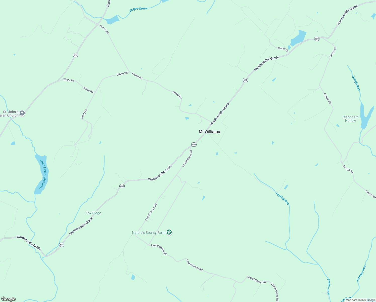 map of restaurants, bars, coffee shops, grocery stores, and more near 3220 Laurel Grove Road in Winchester