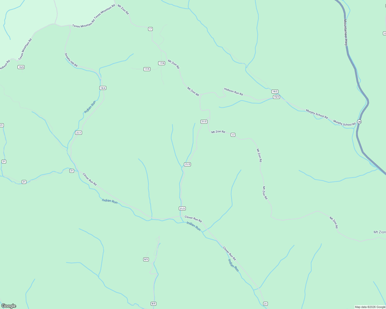 map of restaurants, bars, coffee shops, grocery stores, and more near 624 Steve Rosier Road in Parsons
