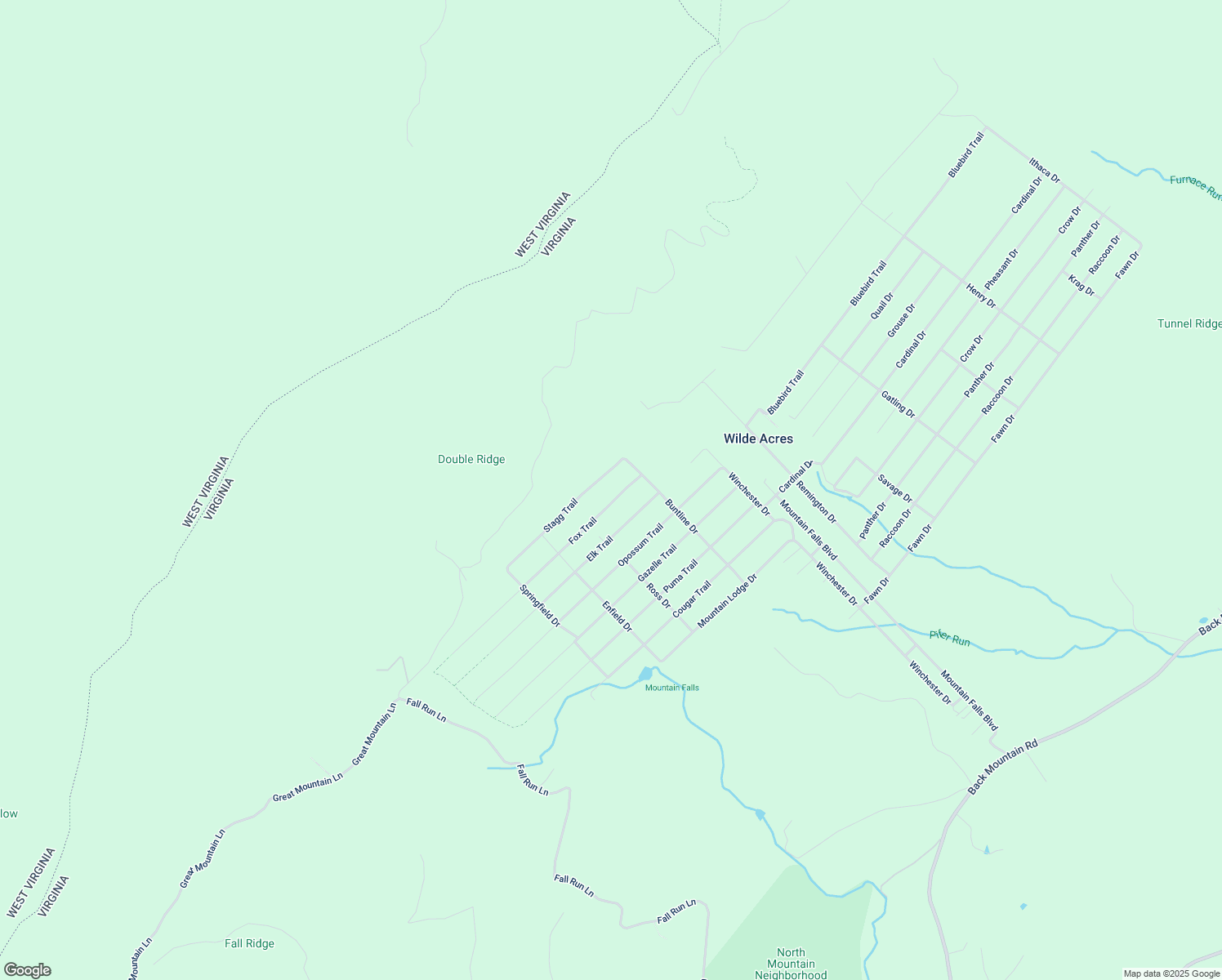 map of restaurants, bars, coffee shops, grocery stores, and more near 212 Fox Trail in Winchester