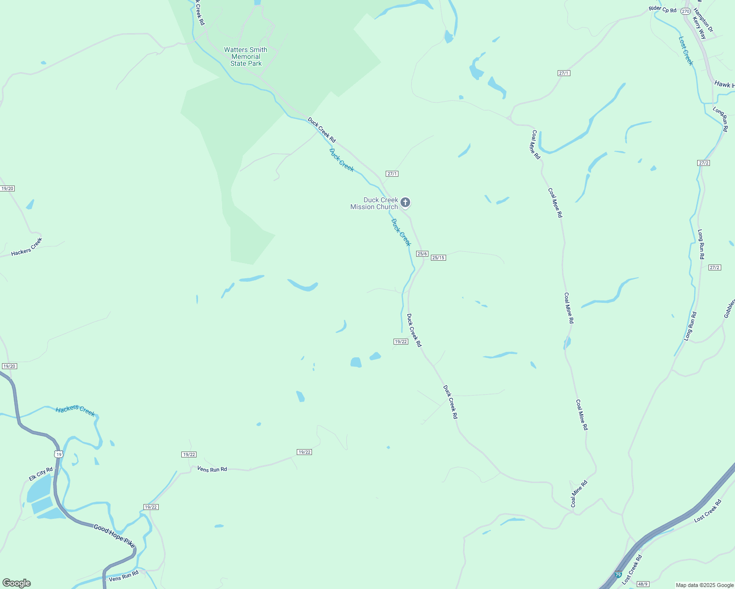 map of restaurants, bars, coffee shops, grocery stores, and more near 211 June Bug Drive in Lost Creek