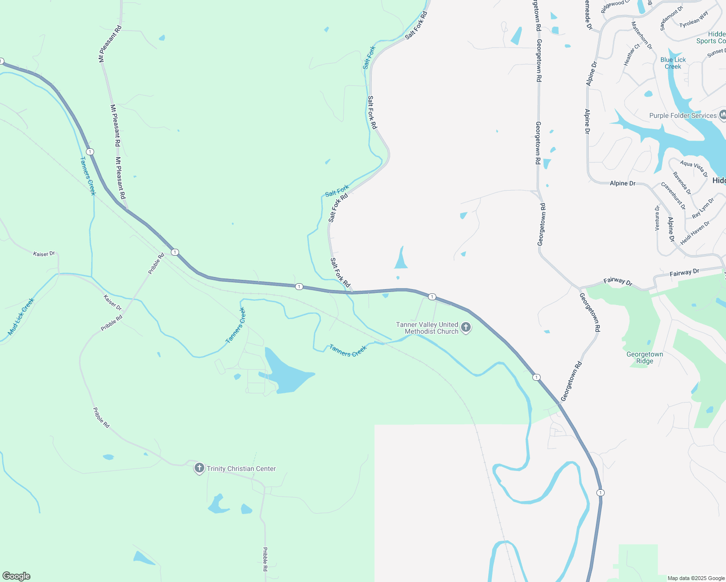 map of restaurants, bars, coffee shops, grocery stores, and more near 19421 Indiana 1 in Lawrenceburg