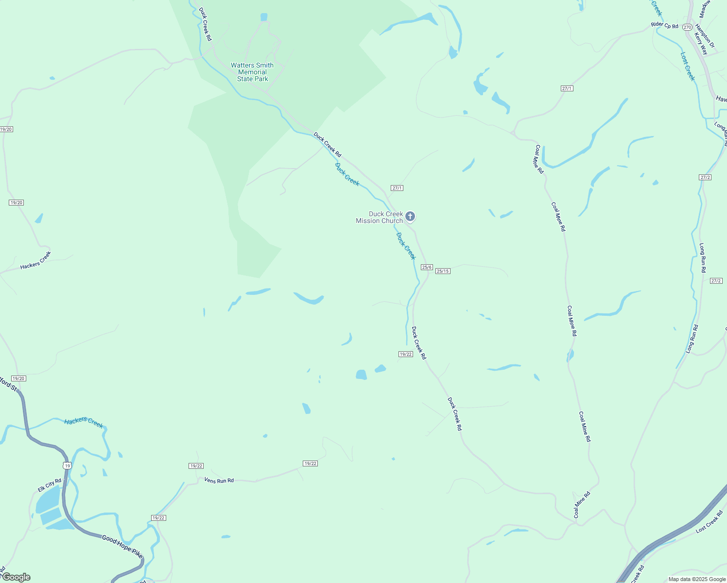 map of restaurants, bars, coffee shops, grocery stores, and more near 211 June Bug Drive in Lost Creek
