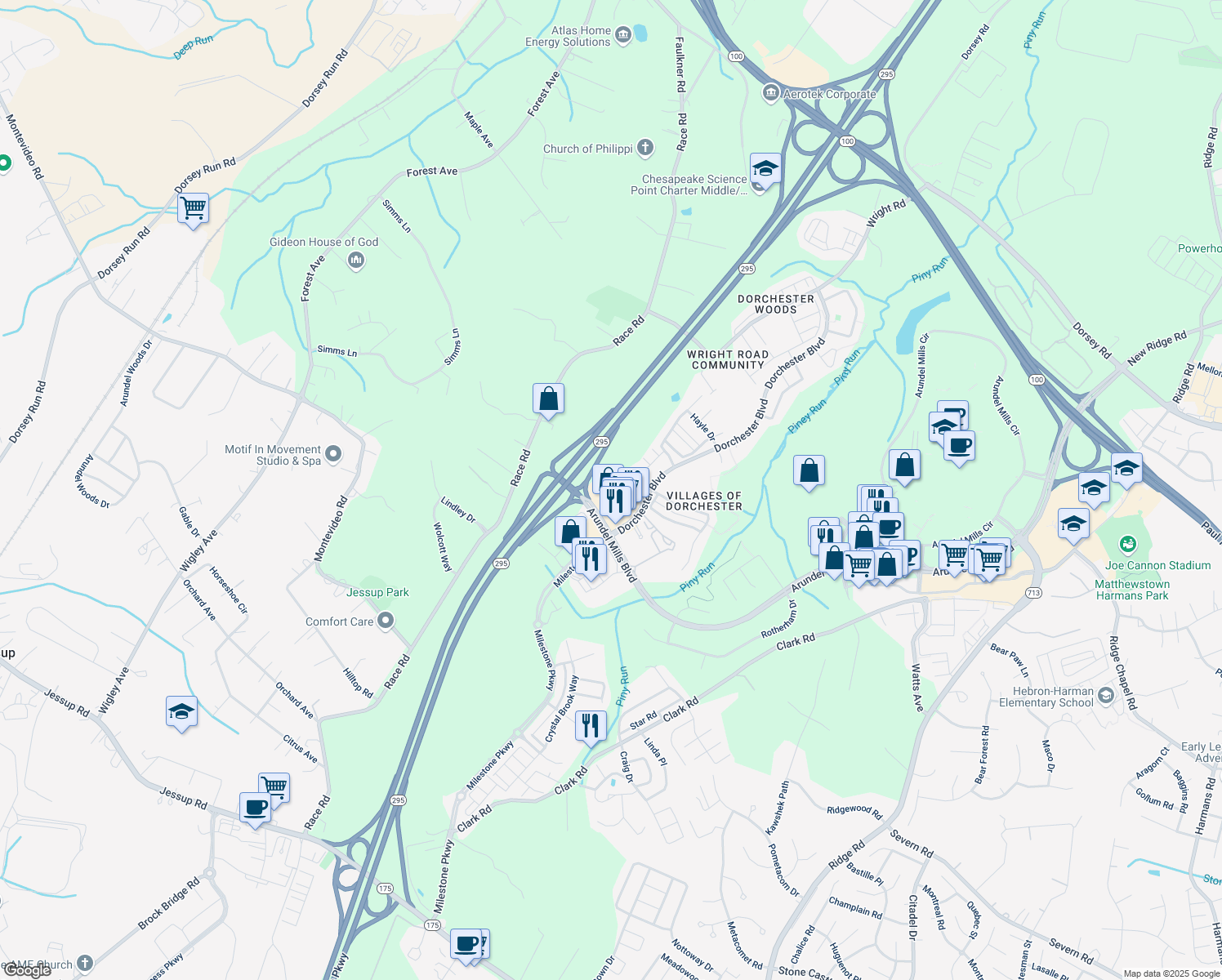 7694 dorchester boulevard, severn md - walk score 7694 dorchester boulevard, severn md - walk score
