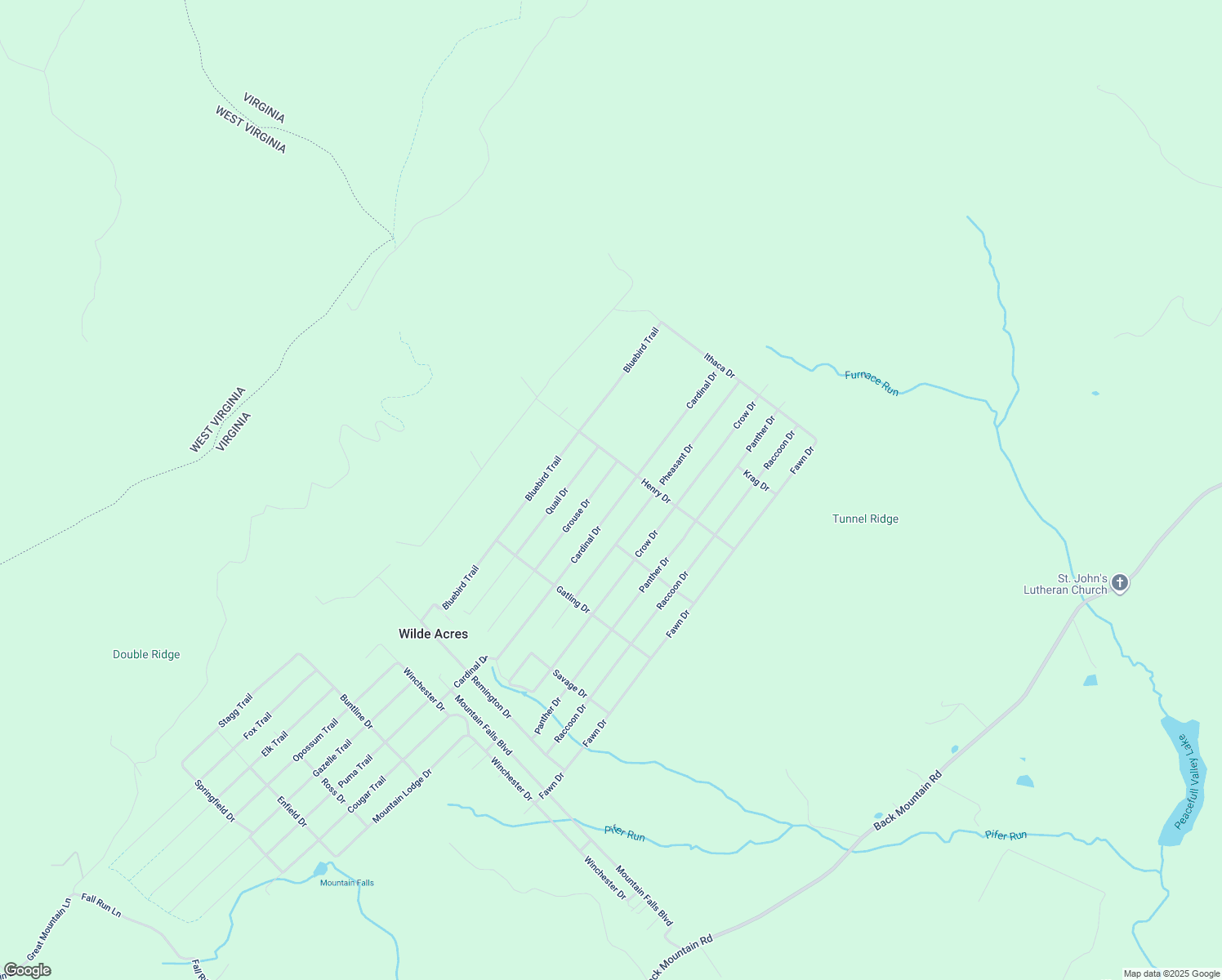 map of restaurants, bars, coffee shops, grocery stores, and more near 544 Grouse Drive in Winchester