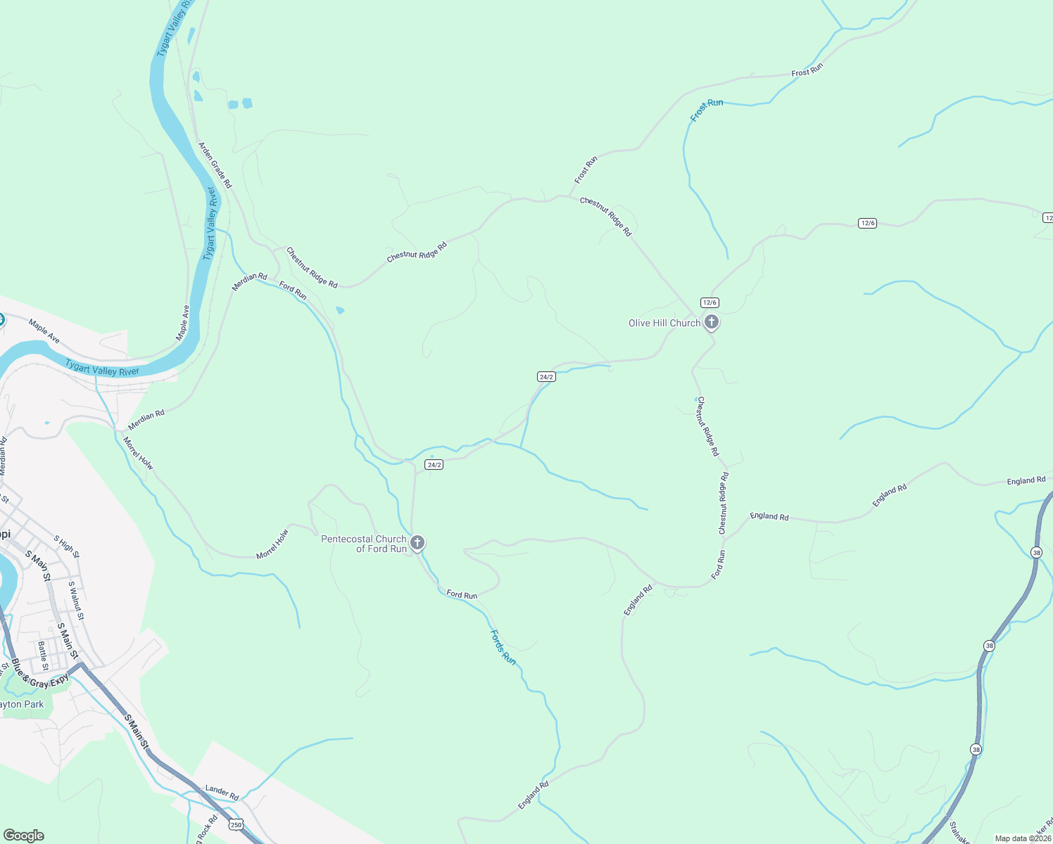 map of restaurants, bars, coffee shops, grocery stores, and more near 406 Polecat Hollow Road in Philippi