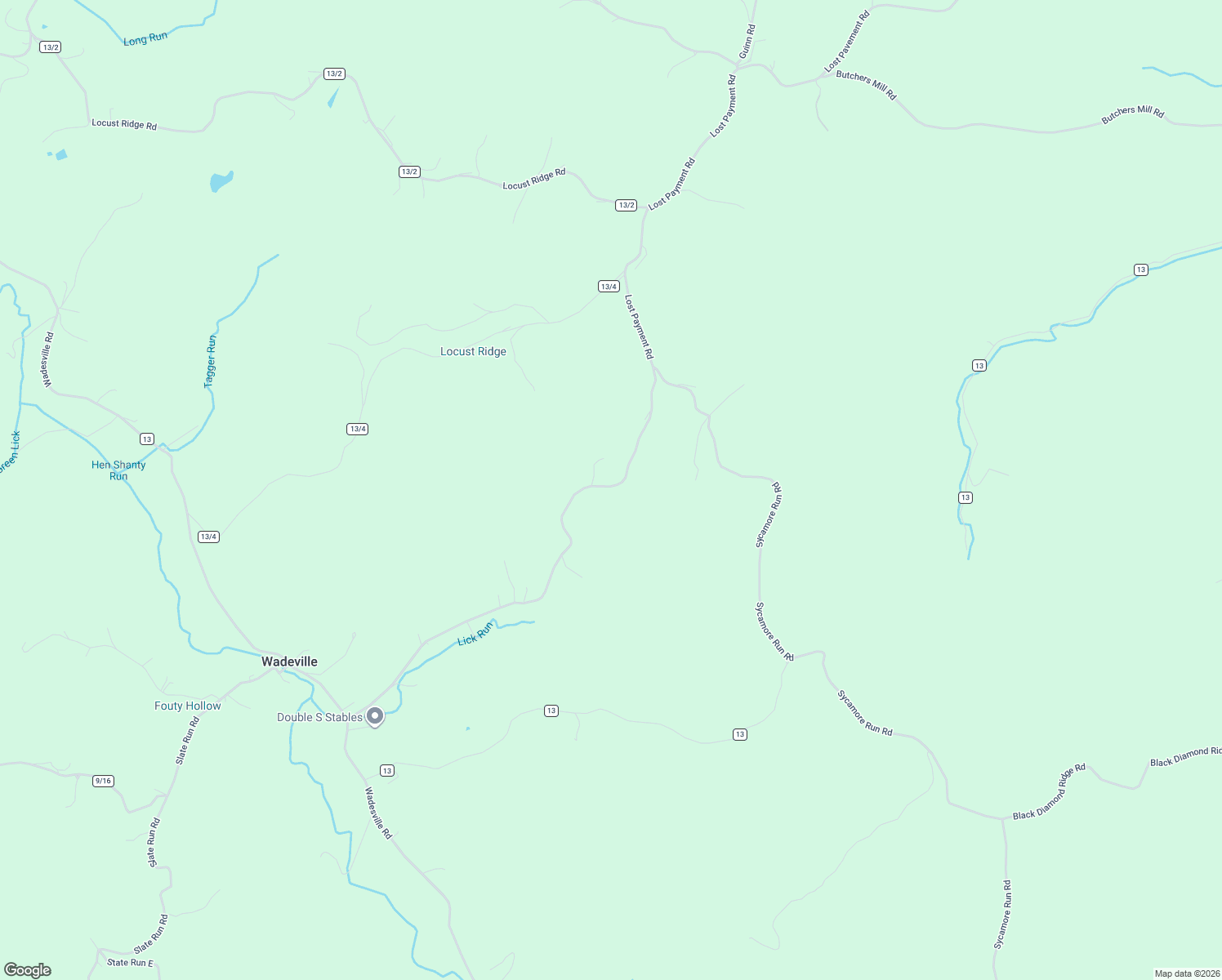 map of restaurants, bars, coffee shops, grocery stores, and more near in Wadeville