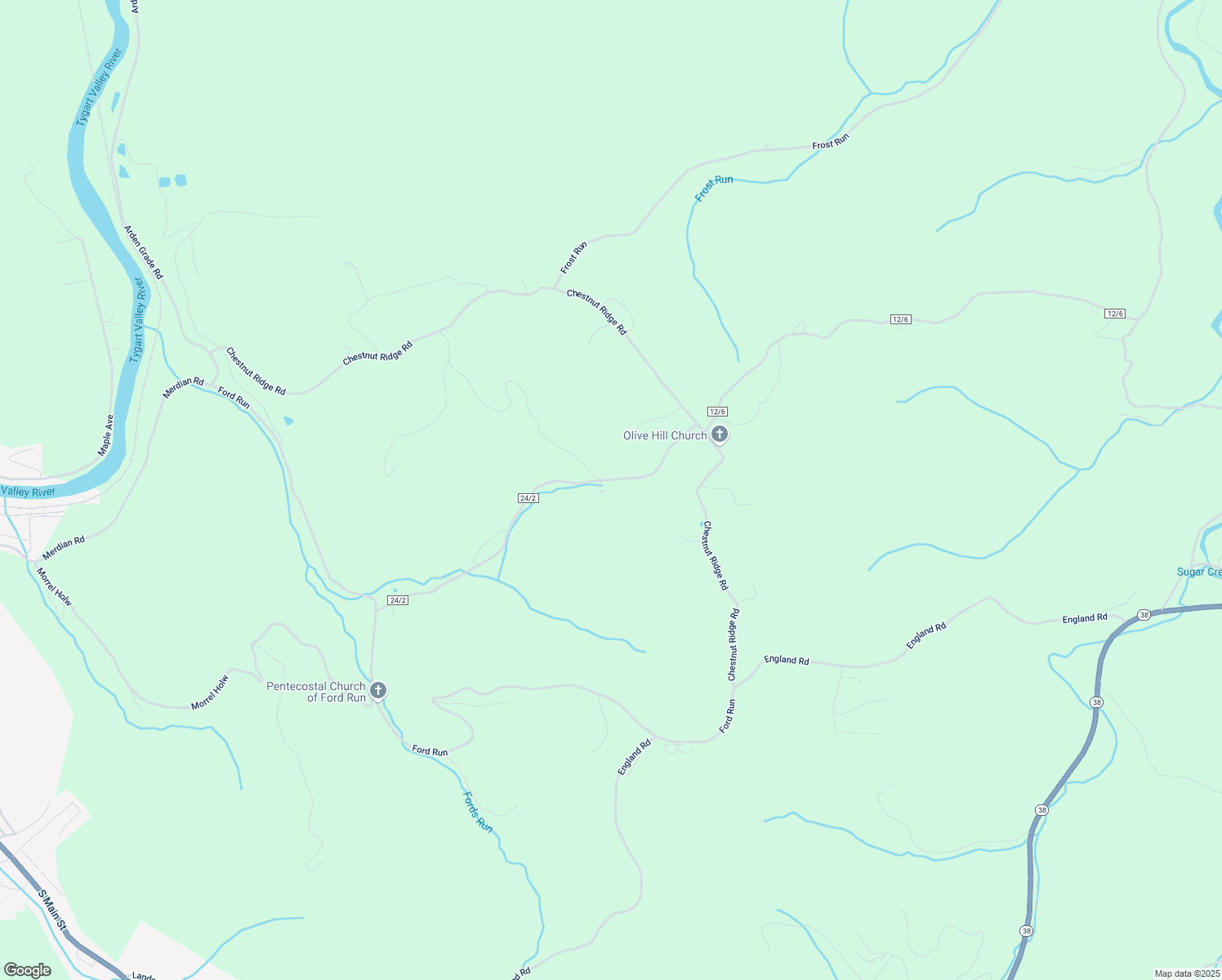 map of restaurants, bars, coffee shops, grocery stores, and more near 1017 Polecat Hollow Road in Philippi