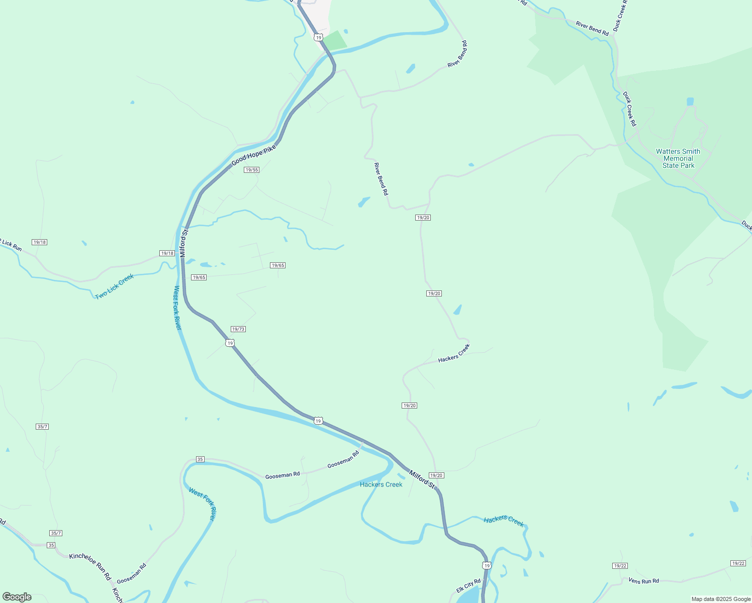 1285 Hidden Valley Road, Jane Lew WV Walk Score