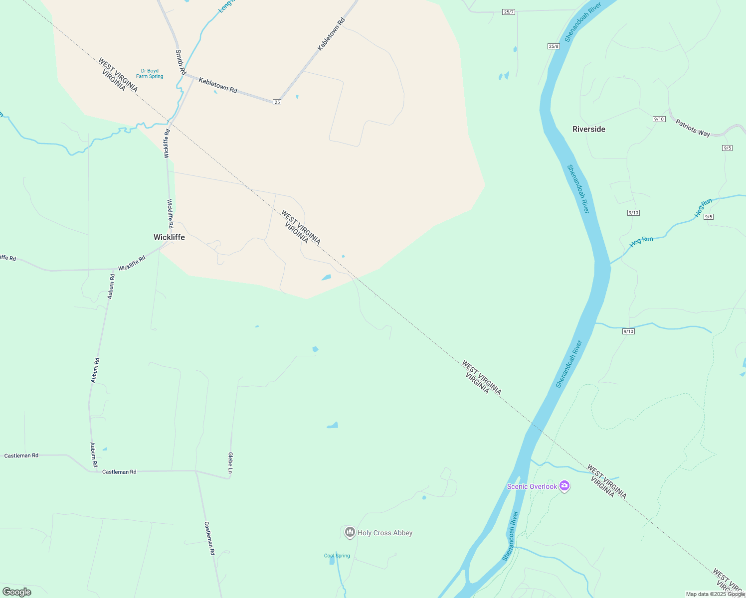map of restaurants, bars, coffee shops, grocery stores, and more near 1145 Wickliffe Farm Lane in Berryville