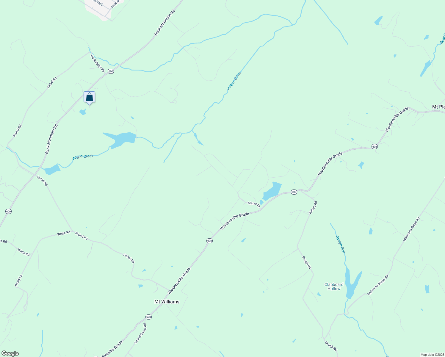 map of restaurants, bars, coffee shops, grocery stores, and more near 124 Glen Ridge Road in Winchester