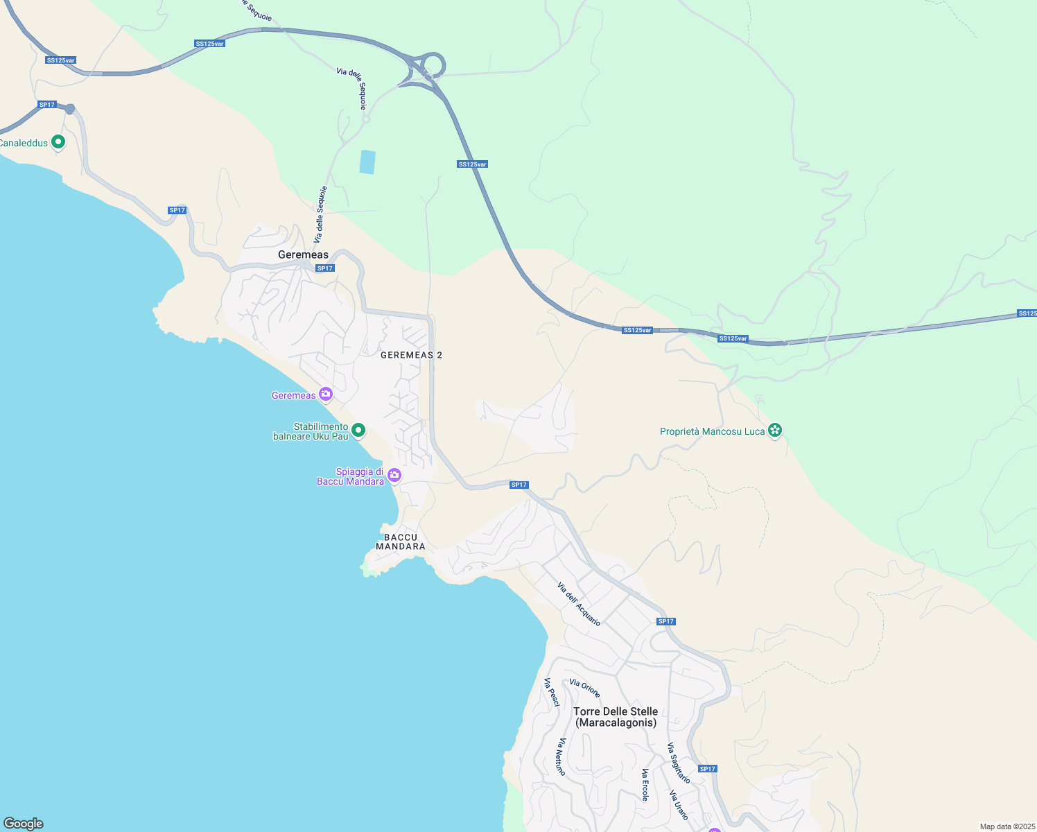 map of restaurants, bars, coffee shops, grocery stores, and more near in Баку Мандара