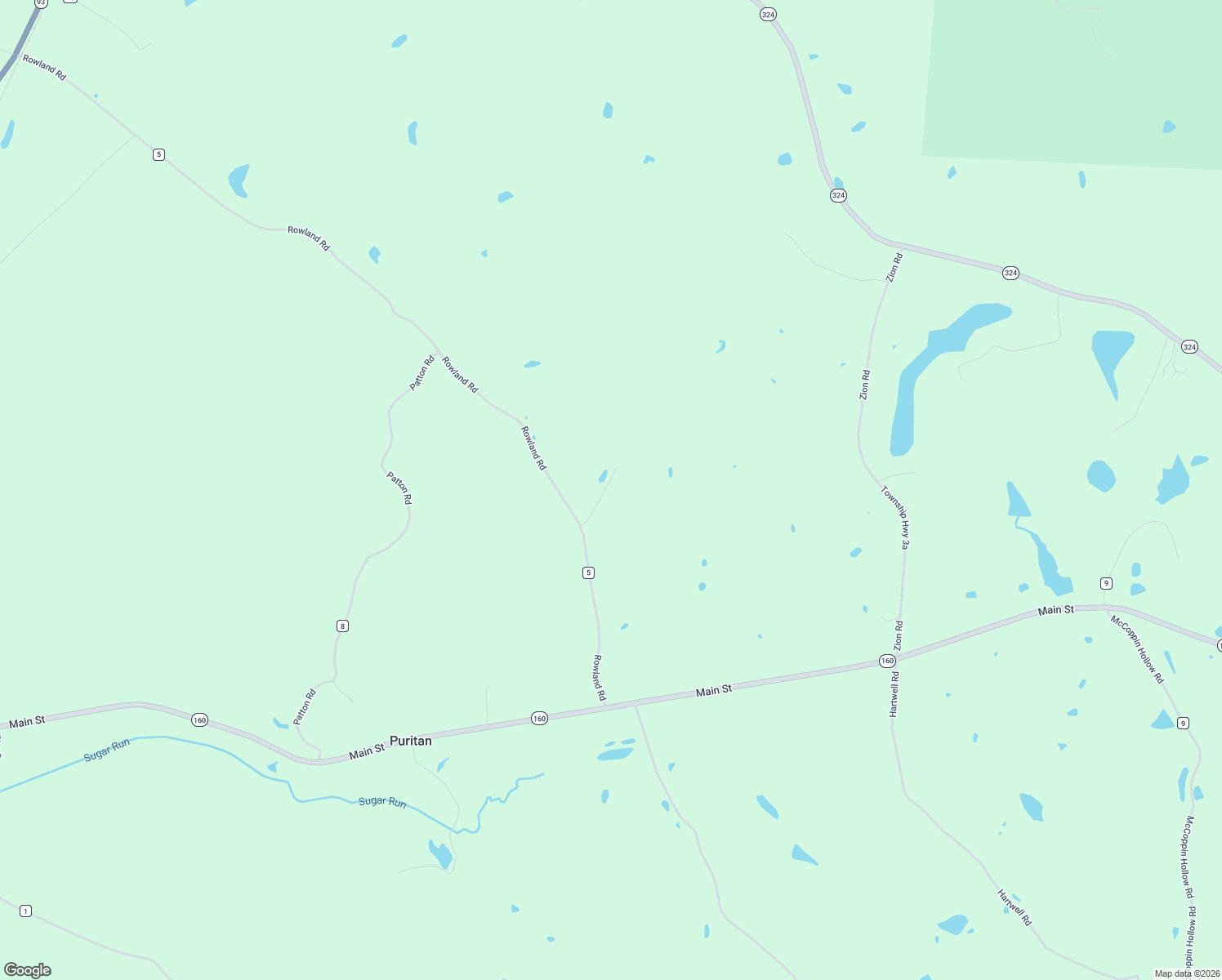 map of restaurants, bars, coffee shops, grocery stores, and more near 65085 Rowland Road in Hamden
