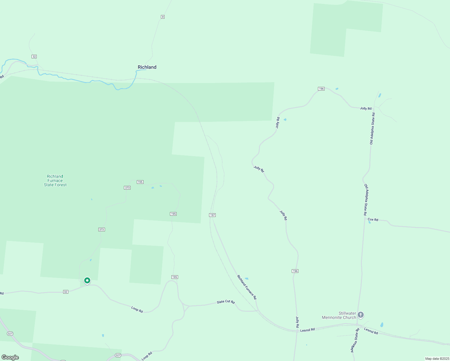 map of restaurants, bars, coffee shops, grocery stores, and more near 1482 Richland Furnace Road in Wellston