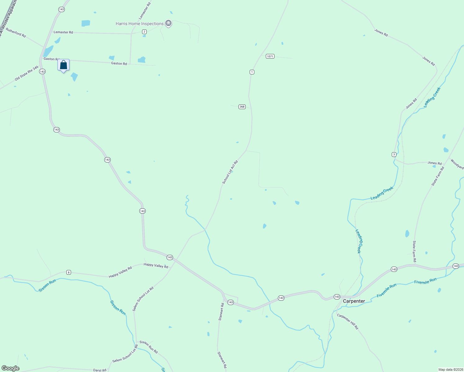 map of restaurants, bars, coffee shops, grocery stores, and more near 41299 Cr 1 School Lot Acl Road in Albany