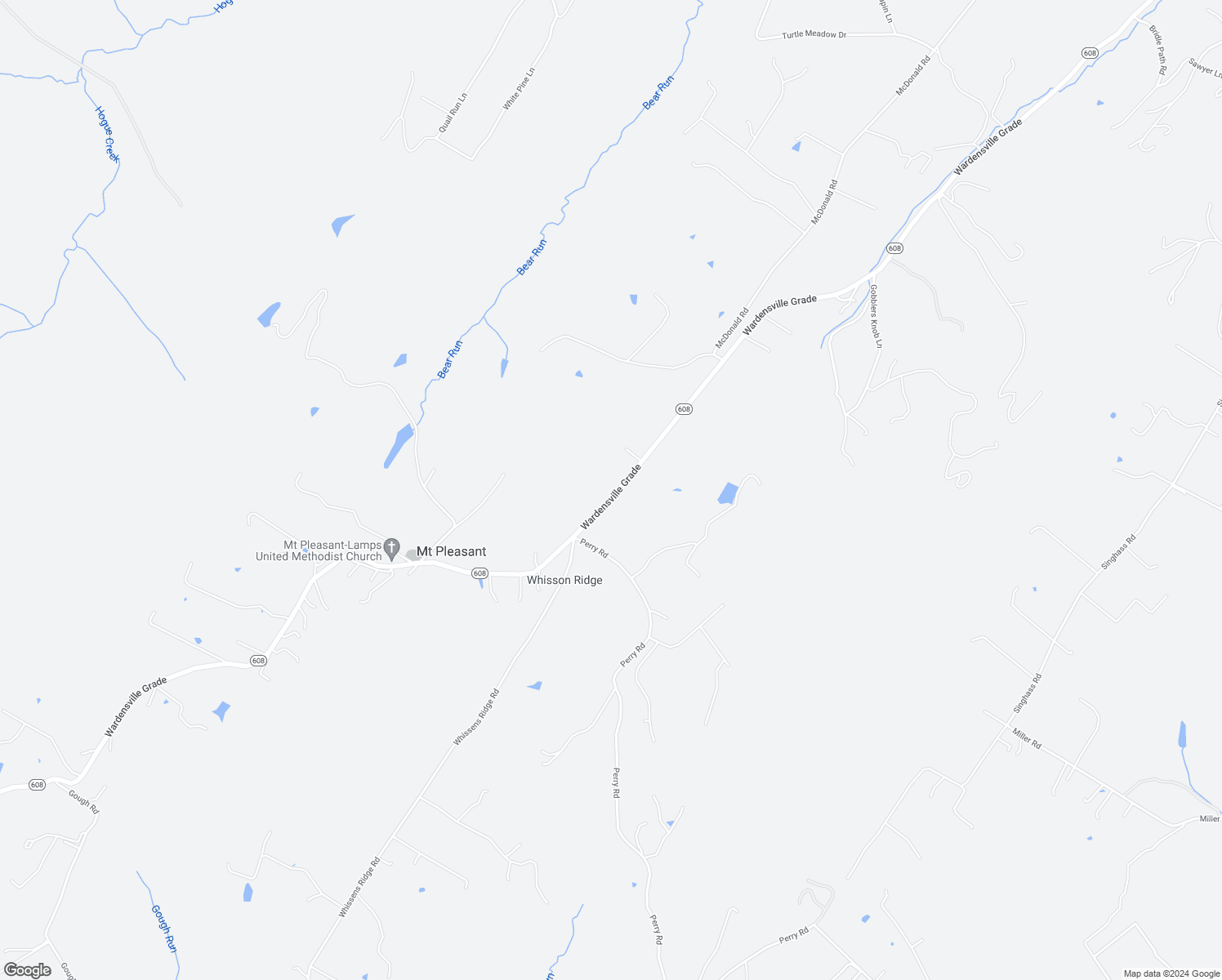 map of restaurants, bars, coffee shops, grocery stores, and more near 1410 Wardensville Grade in Winchester